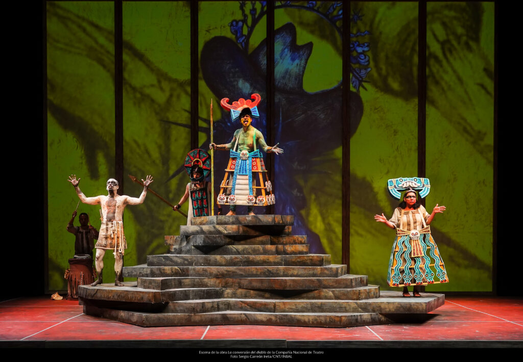 La conversión del diablo, obra basada en el mito de la conquista espiritual de México, llega a la Sala Héctor Mendoza