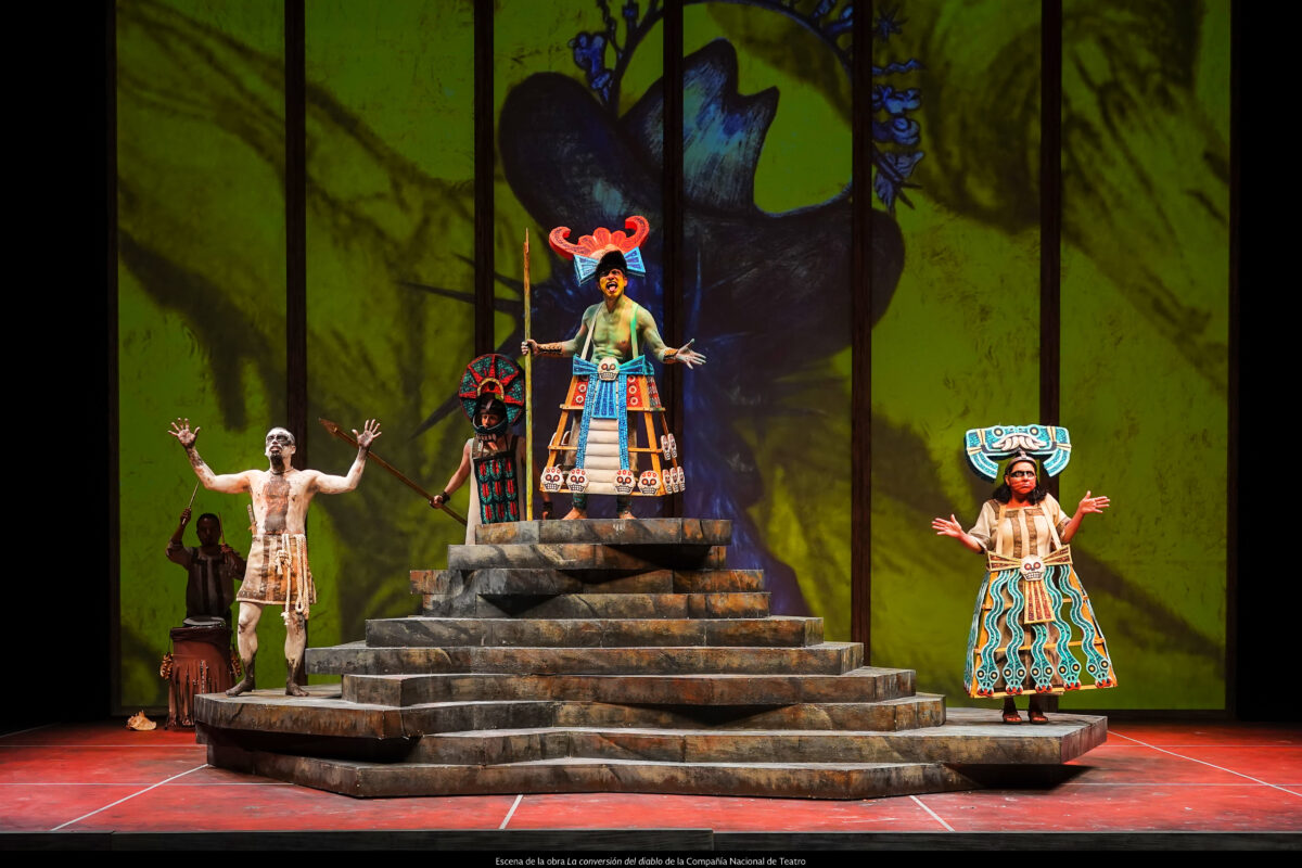 La conversión del diablo, obra basada en el mito de la conquista espiritual de México, llega a la Sala Héctor Mendoza