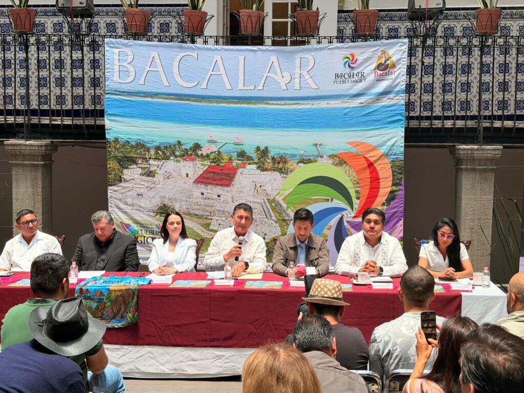 Bacalar es cultura: presentó su cartelera en la Casa de Quintana Roo en la CDMX