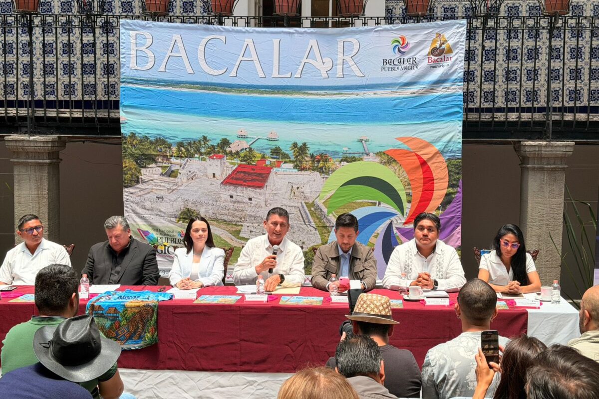 Bacalar es cultura: presentó su cartelera en la Casa de Quintana Roo en la CDMX