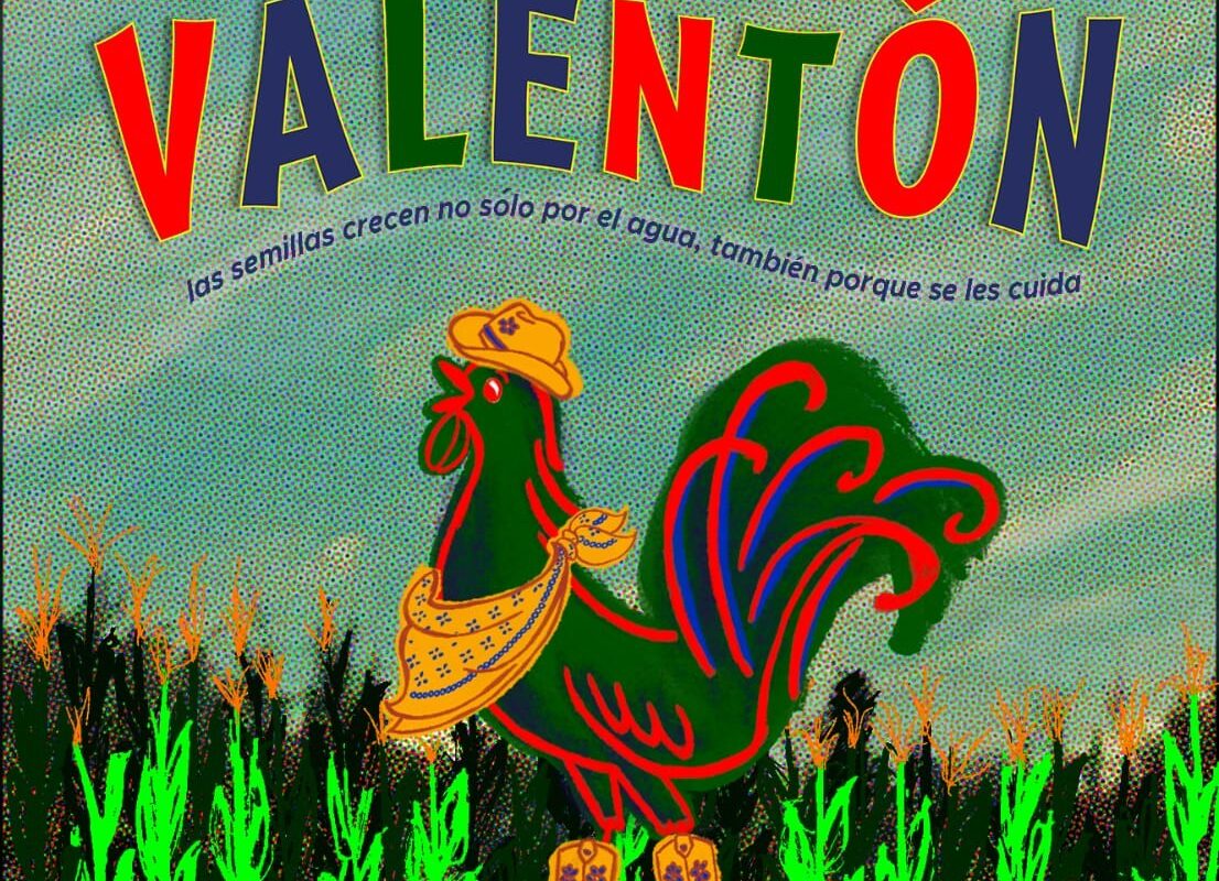 “Valentón”: un pollito que se cree gallo y un niño que le teme a todo