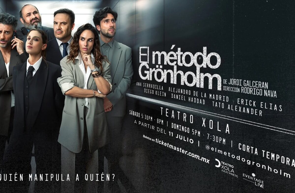 “El Método Grönholm” arranca temporada en el Teatro Xola Julio Prieto