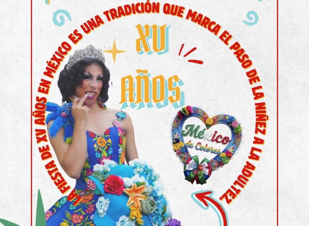 “México de Colores” celebra con una fiesta de "quinceañeres"