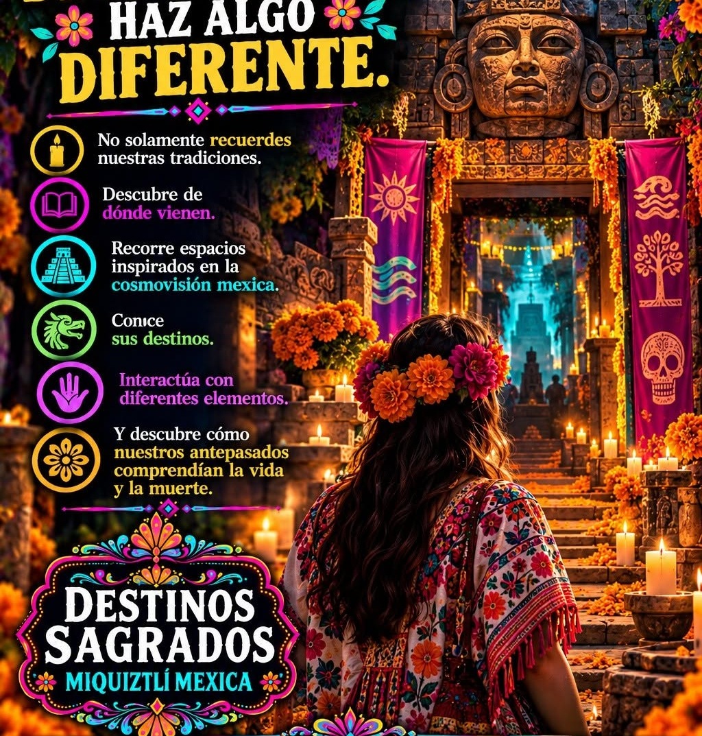 Destinos Sagrados: Miquiztli Mexica una experiencia cultural
